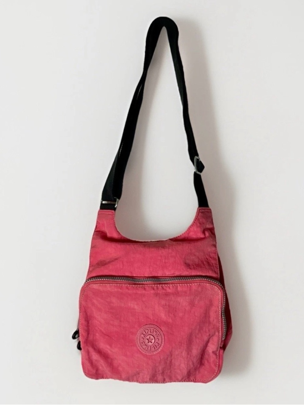 Kipling Travel Nylon Pink Crossbody Bag